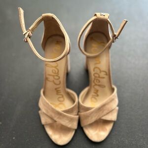 USED ONCE Sam Edelman Strap Heels
